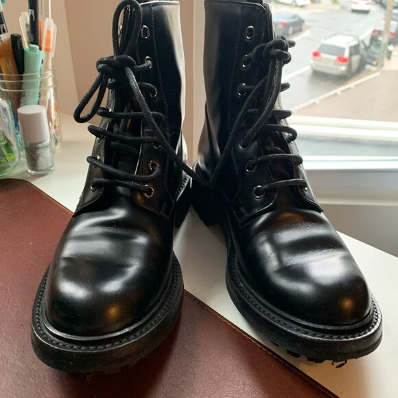 Church's Chelsea Lace Up Moto Boot Brand New - Picture 3 of 6